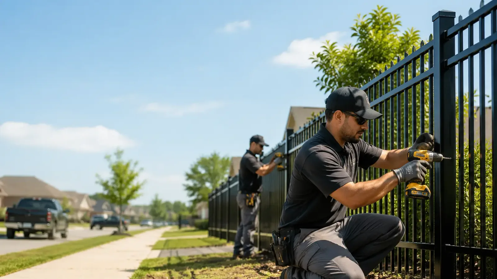 Metal Fence Installation in Morgan, MN